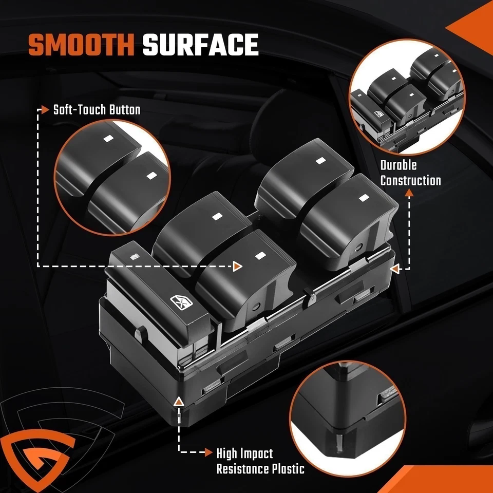 Interruptor de puerta Master Power Window para Chevrolet Silverado 1500 2007-2013 EE. UU. Foto 2 de 4