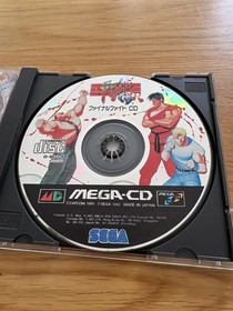 Final Fight CD JAPAN Sega Mega-CD Mega Drive Capcom With Spine Card