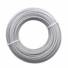 50m/164ft Roll Strimmer Brushcutter Wire Cord Line 3mm Steel Wire For Trimmer