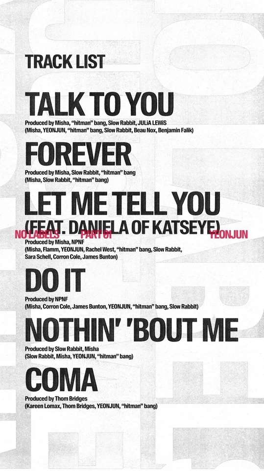 TXT YEONJUN [NO LABELS: PART 01] 1st Mini Album FIGURE Ver./CD+4 Photo Card+GIFT - Image 3 of 4