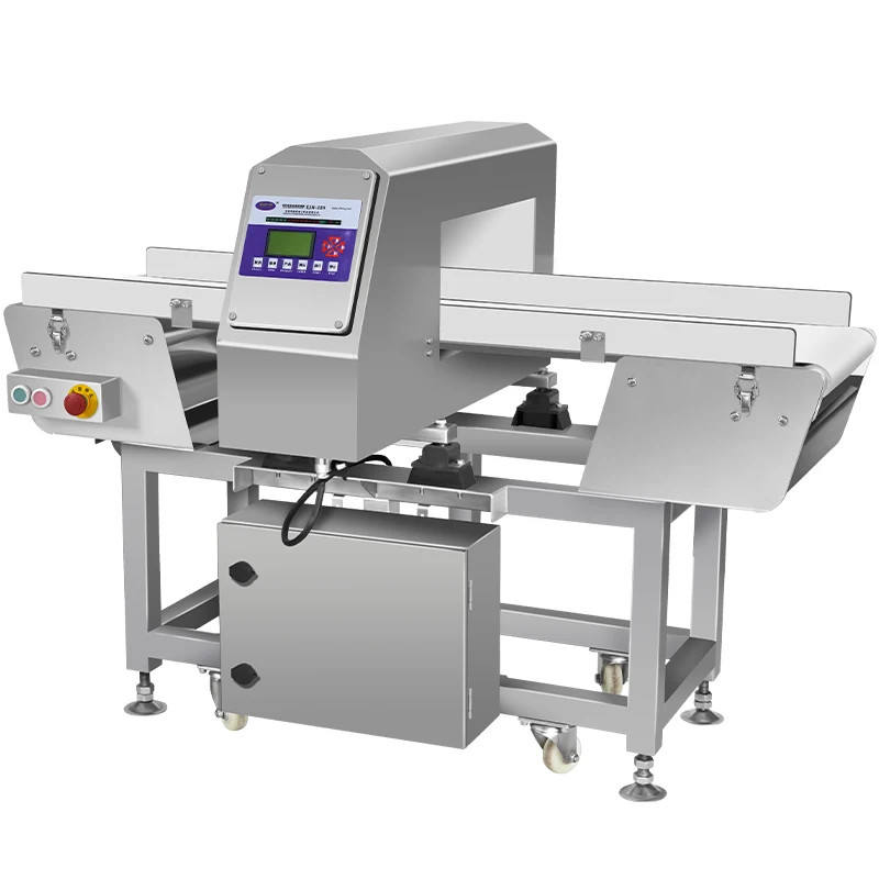 1Pcs Industrial Food Metal Detector Machine With Conveyor Belt For Food Safety