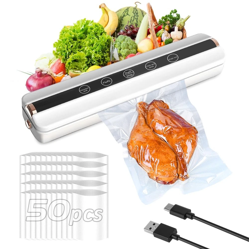vacuum sealing machine, household kitchen food preservation machine, automati...