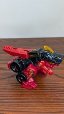 VTech Switch  Go Dinos T-Rex Muscle Car - Lights Sounds Working Tested Red Dino