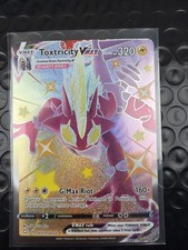 Pokemon Toxtricity VMAX SV113/SV122 Shining Fates Shiny Vault Holo Rare Card