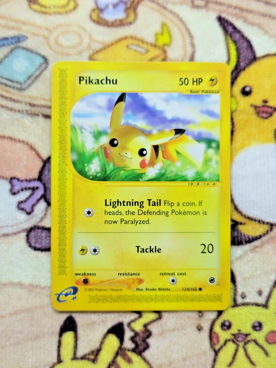 25+ Pikachu Pokémon TCG Expedition Base Set Individual Collectible
