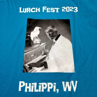 Lurch Fest 2023 T Shirt XL Ted Cassidy Addams Family Actor Event Phillipi WV