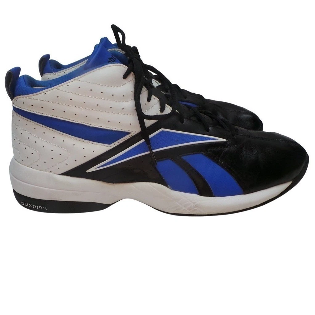 Reebok Q9 Cross Examine Basketball Shoes 14 Men Navy Yellow V54949 3D FuseFrame Reebok Basketball Shoes for Men for sale - eBay main image 4