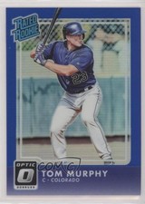 2016 Panini Donruss Optic Rated Rookies Blue 86/149 Tom Murphy #56 0m9o