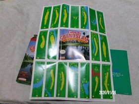 #809 Nes Nintendo Golf Grand Slam By Atlus CIB With Map/Poster