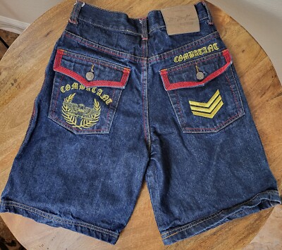 B-Boy MJ Collection Boys Denim Shorts Hip Hop 