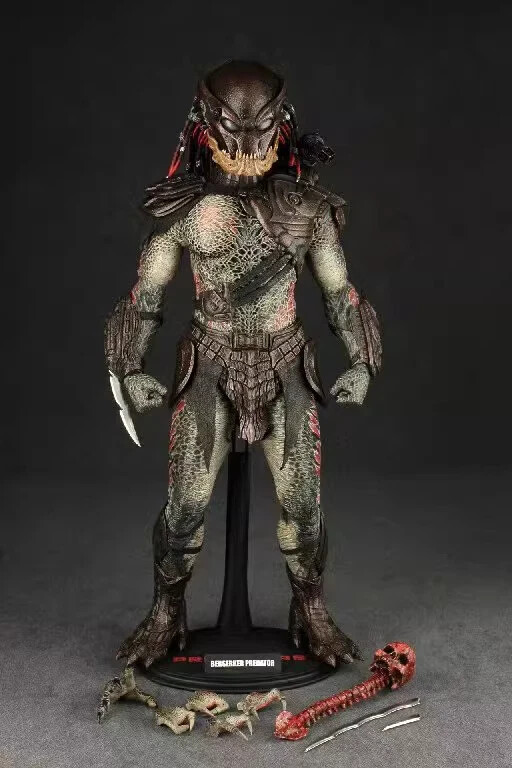 【新品・未開封】ホットトイズ　Berserker Predator フィギュア New Hot Toys MMS130 Predators Berserker Predator 14