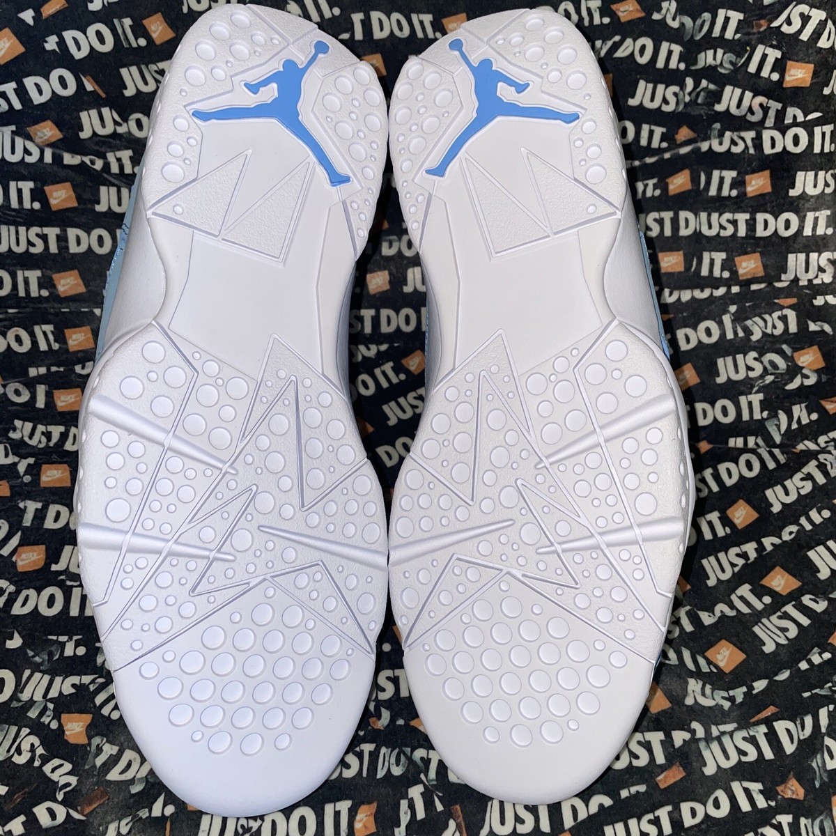 2017 Men's Size 8 Air Jordan 7 Retro Blue Pantone 304775-400