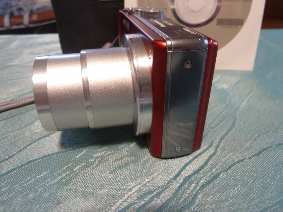 Digitalkamera ► Panasonic LUMIX DMC-TZ25 12,1 MP - Rot | Leica Objektiv  Top Ovp, Foto 3 von 5