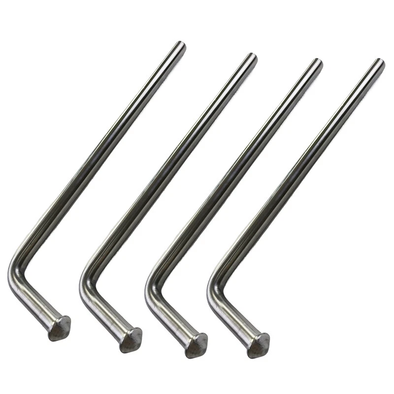 4 PCS Universal Exhaust Hanger 10inch Length, 0.47" Rod Stainless Steel Swinging Foto 2 de 4