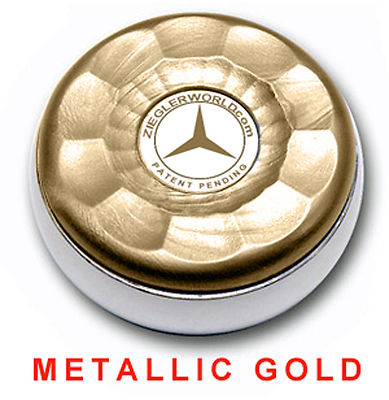 ZIEGLERWORLD TABLE SHUFFLEBOARD MEDIUM SIZE WEIGHTS PUCKS - METALLIC GOLD