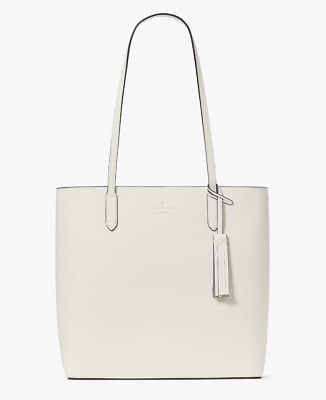 New Kate Spade Jana Tote Saffiano Leather Meringue with Dust bag