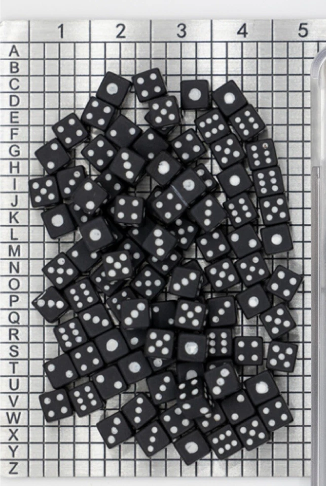Crypto Account Dice Set (D6 x 100)— Secure Seed Phrase with 256 bits of Entropy - Image 4 of 4