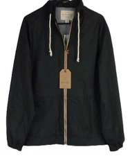 Weatherproof Vintage Men's Black Full Zip Hoodie Jacket Size S