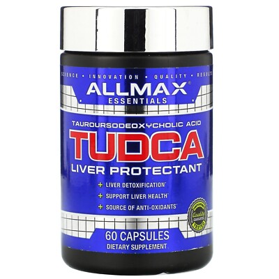 TUDCA Liver Protectant (250mg)  60 caps BULK PRICING! - by Allmax FREE SHIPPING!