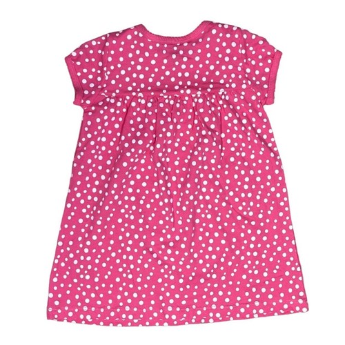 Carter's Just One You Set of 2 Baby Girl Dresses Floral Dots Pink Size 24 Months - Picture 4 of 9