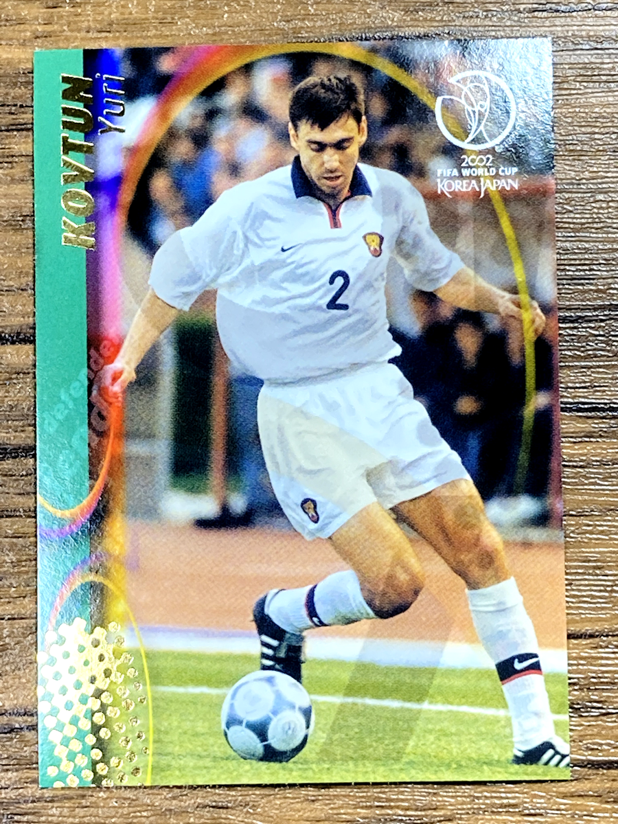 Panini 2002 World Cup Card No.109 Yuri Kovtun Russia Japanese