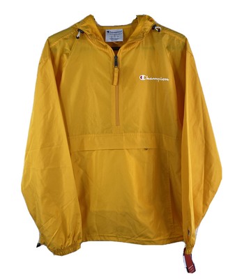 Yellow Champion Windbreaker Discount 