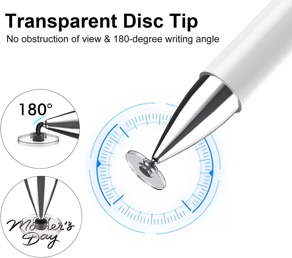 Pantalla Táctil Lápiz Dibujo Universal Para iPhone iPad Samsung Amazon Tablet Foto 3 de 4