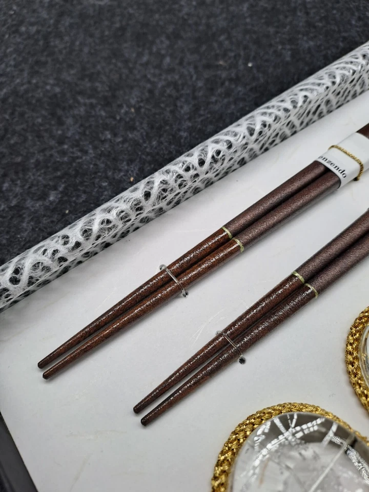 Ohashi exklusive original japanische Essstäbchen ENZENDO im Set Urushi - Bild 2 von 4