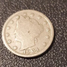 1904 LIBERTY NICKEL - AS SHOWN