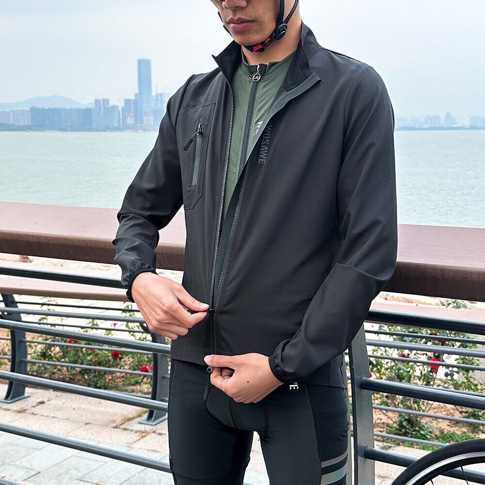 ARC'TERYX WOSAWE Uomo Giacca da ciclismo Giacca a vento leggera bici da strada Antivento