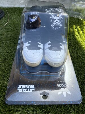 Adidas Original Star Wars Super Death Star Conductor Hi Stormtrooper Size 