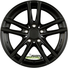 Rial X10 racing-schwarz 7.5x17 ET40 - LK5/112 ML57.1 Felge Alu