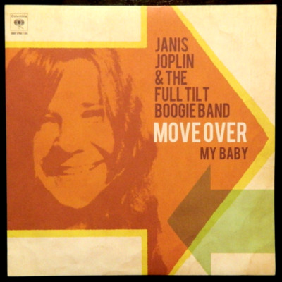 Janis Joplin  7''  Move Over - My Baby   NM  RAR