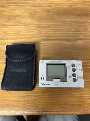 Sabine MT9000 Metrotune Chromatic Tuner and Metronome  w/Case - Tested