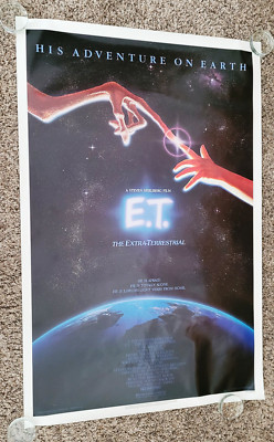 E.T. the Extra-Terrestrial Original 1982 NSS Theater Poster 27x41  820073