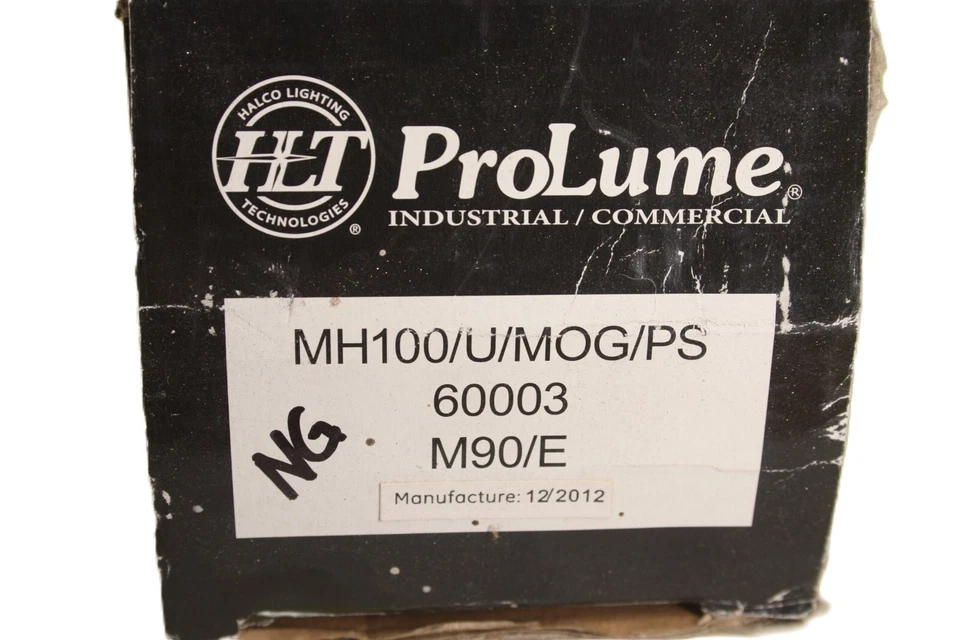 NEW MH100/U/MOG/PS 60003 M90/E ED28 Metal Halide M58 MH Lamp - Image 2 of 4