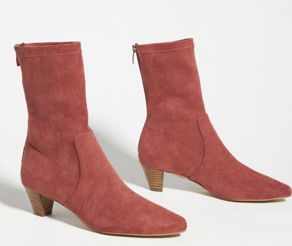 Women's Anthropologie Silent D Tintel Heeled Ankle Booties - Main Image