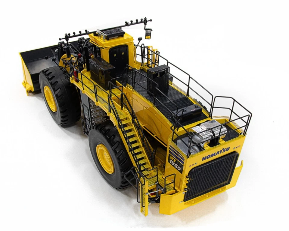 Komatsu WE1850 Wheel Loader - Weiss Bros 1:50 Scale Diecast Model #WBR034 New - Image 4 of 4