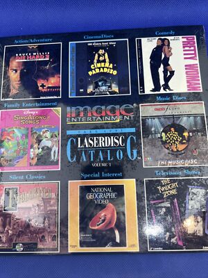 Image Entertainment Laserdisc Catalog Volume 1 - 8'' laserdisc