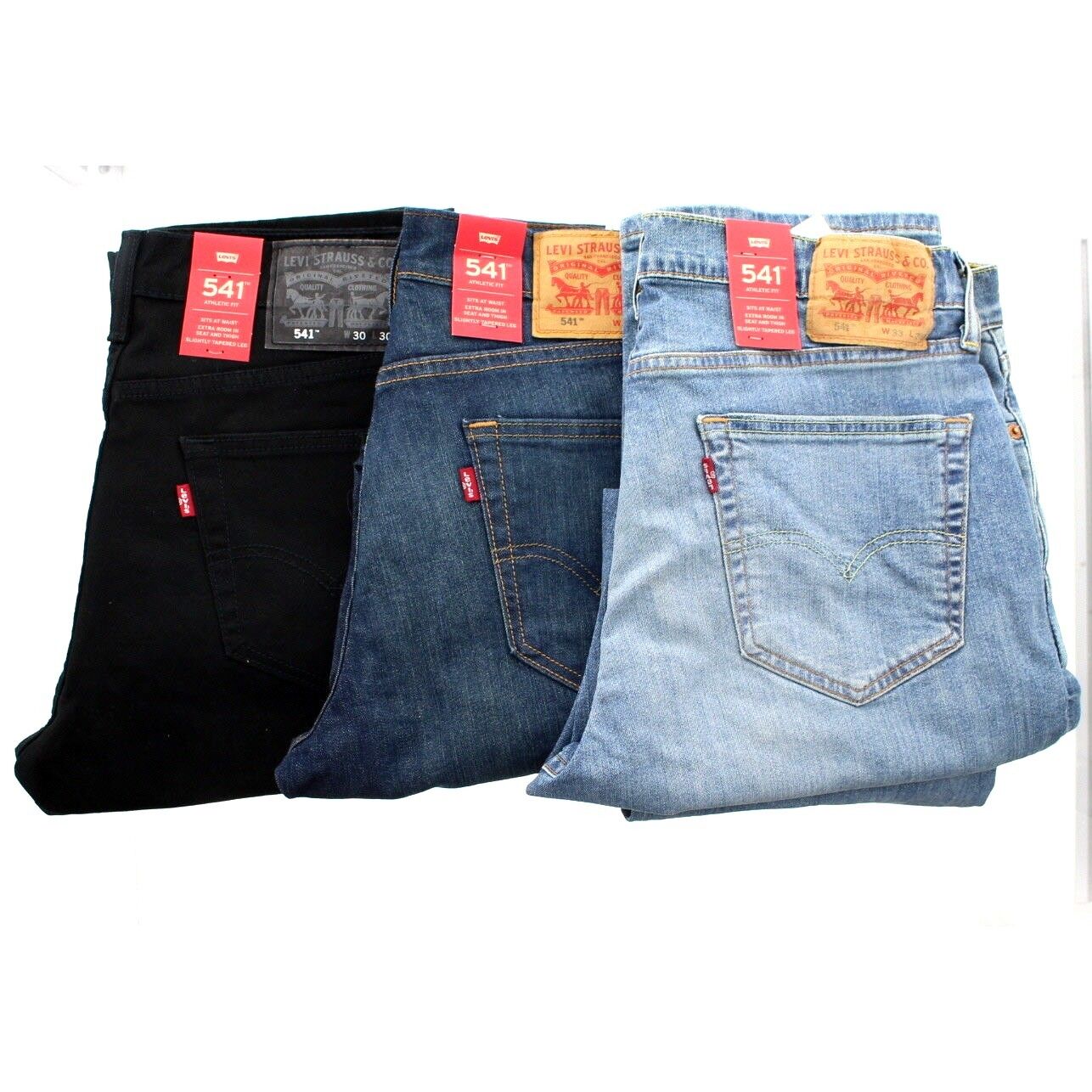 Levi Strauss Levi's Mens 541 Athletic Fit 2 Way Comfort Stretch Blue Jeans Pants | eBay Levi Strauss Levi's Mens 541 Athletic Fit 2 Way Comfort Stretch Blue Jeans Pants | eBay