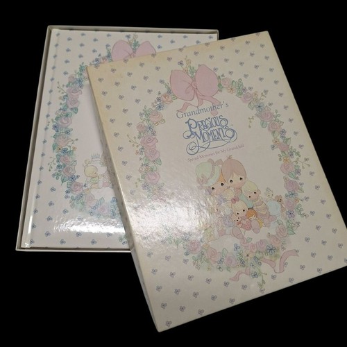Precious Moments Grandmother Book Baby Infant Gift Memories Stories Family Tree - Picture 9 of 9