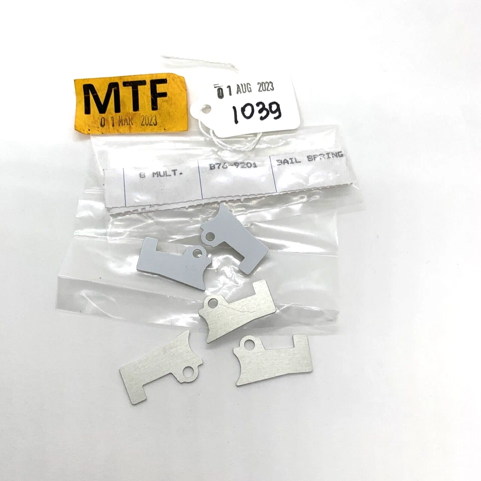 Lot Of 5 Daiwa SKA1655 SKA2055 Fishing Reel Part-Bail Spring Cover B76-9201 - Image 3 of 3