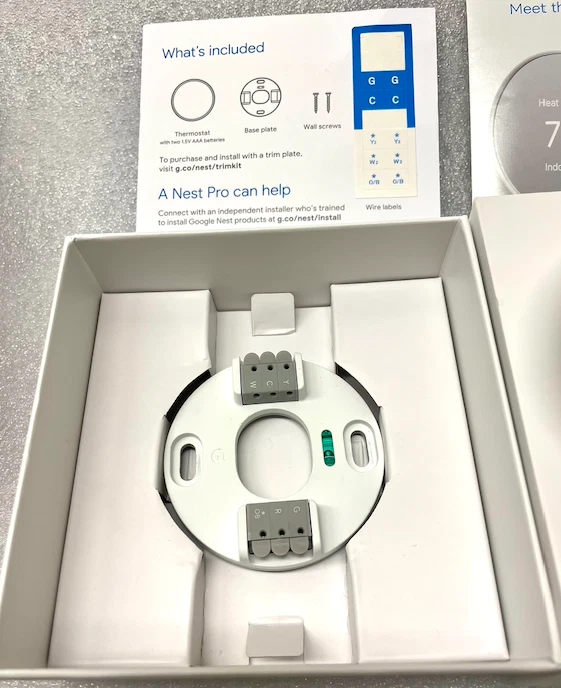 Google Nest Thermostat - Smart Thermostat for Home | eBay