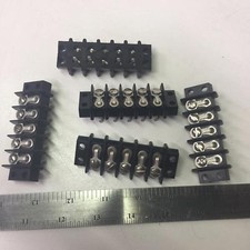 TRW Cinch Barrier Terminal Blocks 5 TERM 2 ROW .438 6-32x1/4" 5 141 Y (5 pcs)