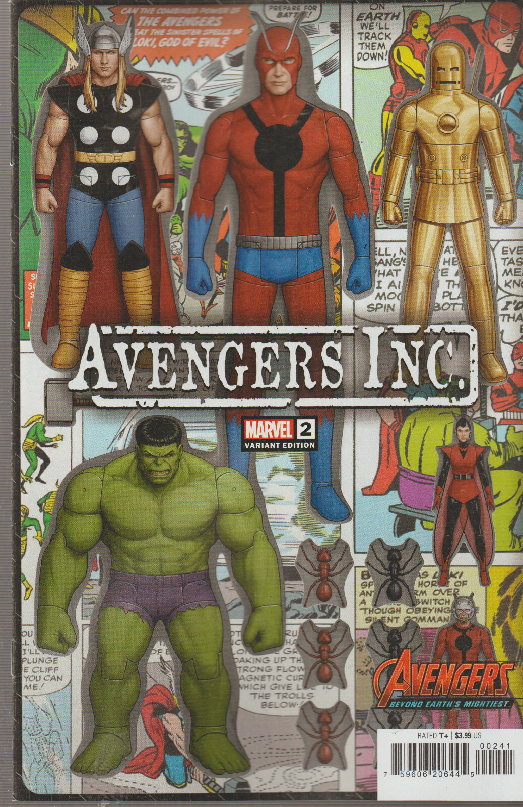MARVEL COMICS AVENGERS INC. #2 DECEMBER 2023 VARIANT 1ST PRINT NM