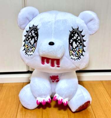 Gloomy Bear Plush White feat. Yukie Sekiya CGP-600 Memorial