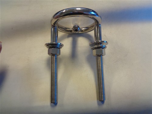 SKI TOW PYLON EYE STAINLESS STEEL MARINE BOAT - Bild 3 von 5