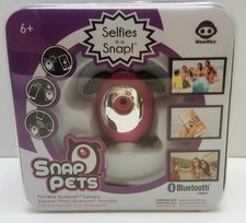 WowWee PINK SNAP PETS Selfies in a Snap Portable Bluetooth Camera NEW Gift Idea
