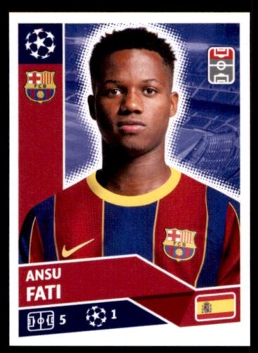 Topps Champions League (2020-2021) Ansu Fati FC Barcelona Nr. BAR15 - Bild 1 von 2