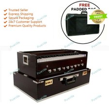 Tunning 432 Hz,440Hz 9 Stopper Portable 42Keys Double Reed MultiBellow Harmonium
